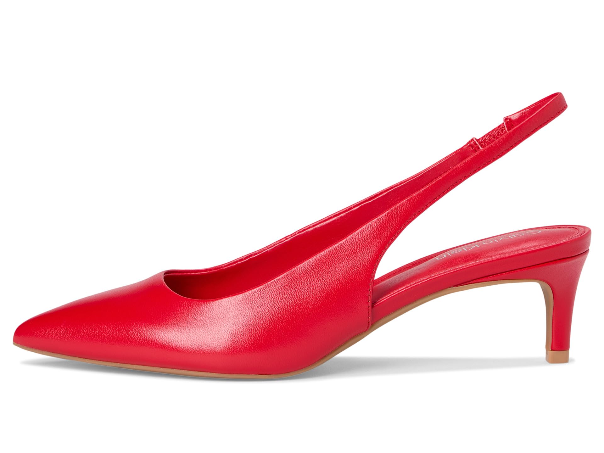Туфли Calvin Klein Dainty, Red Leather — фото 4