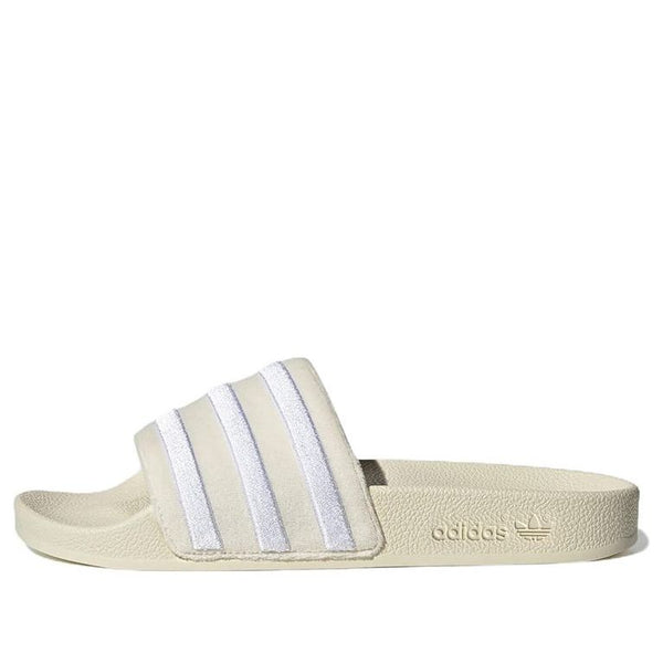Тапочки оригиналы adilette слайдеры Adidas, белый