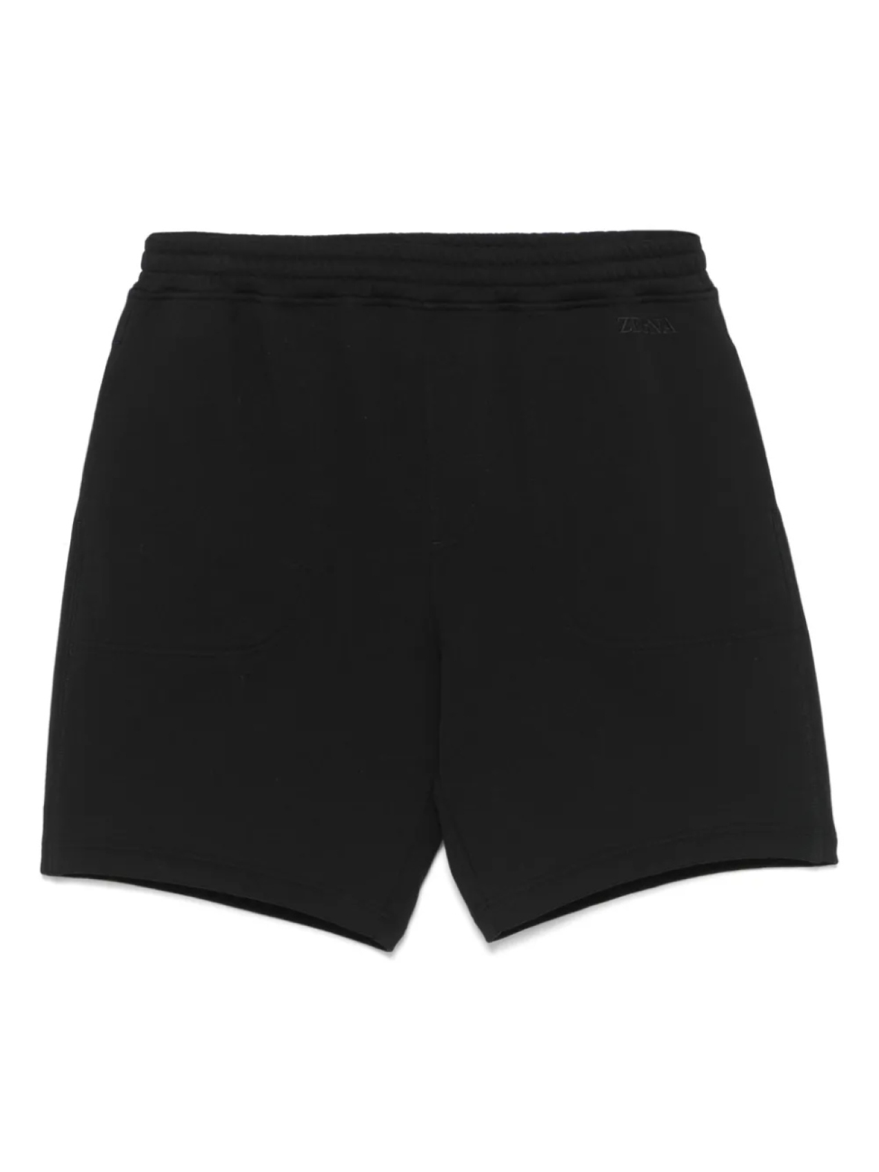

Спортивные шорты с вышитым логотипом Zegna, черный