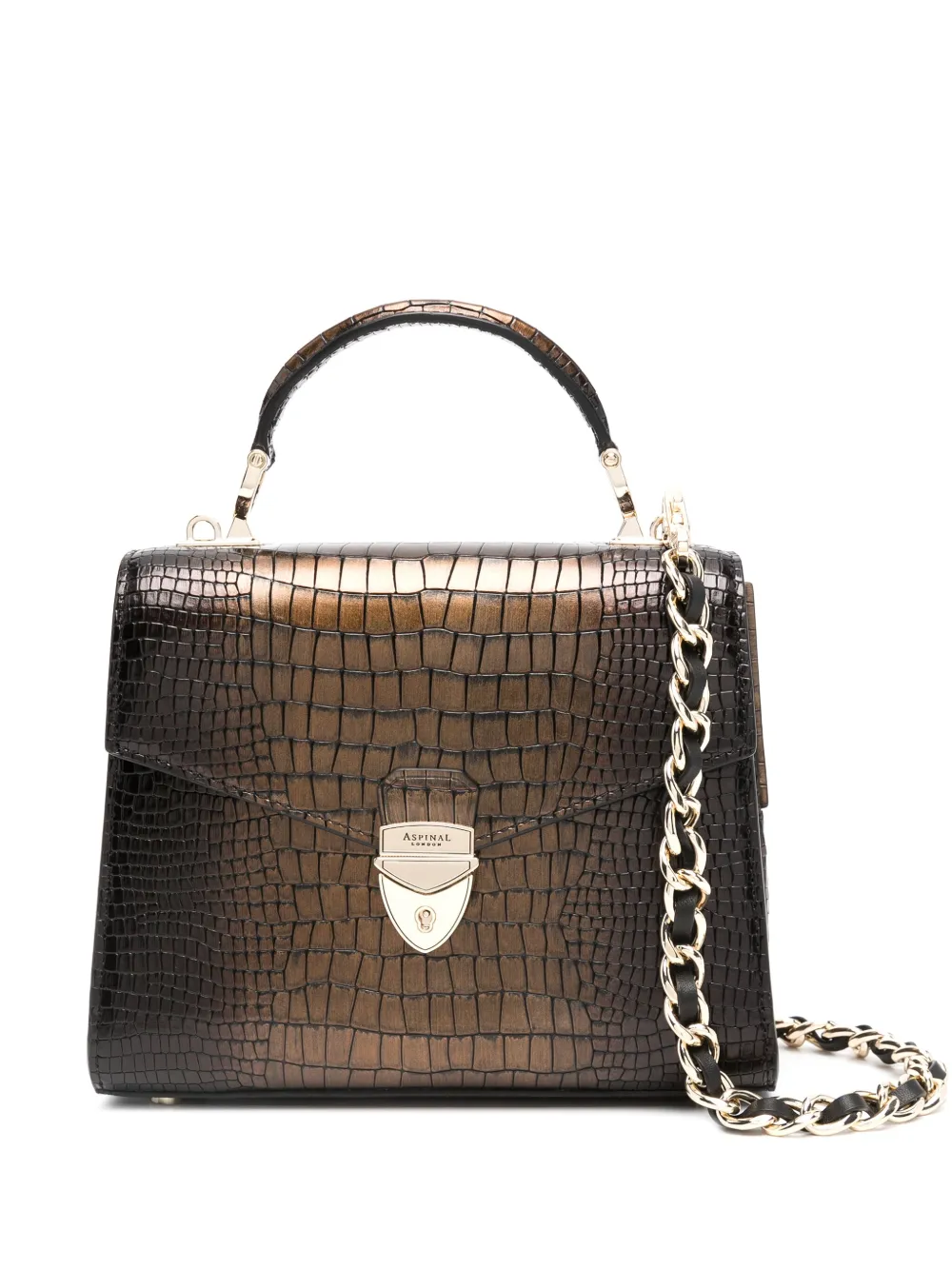 

Сумка Mayfair с верхней ручкой Aspinal Of London, черный