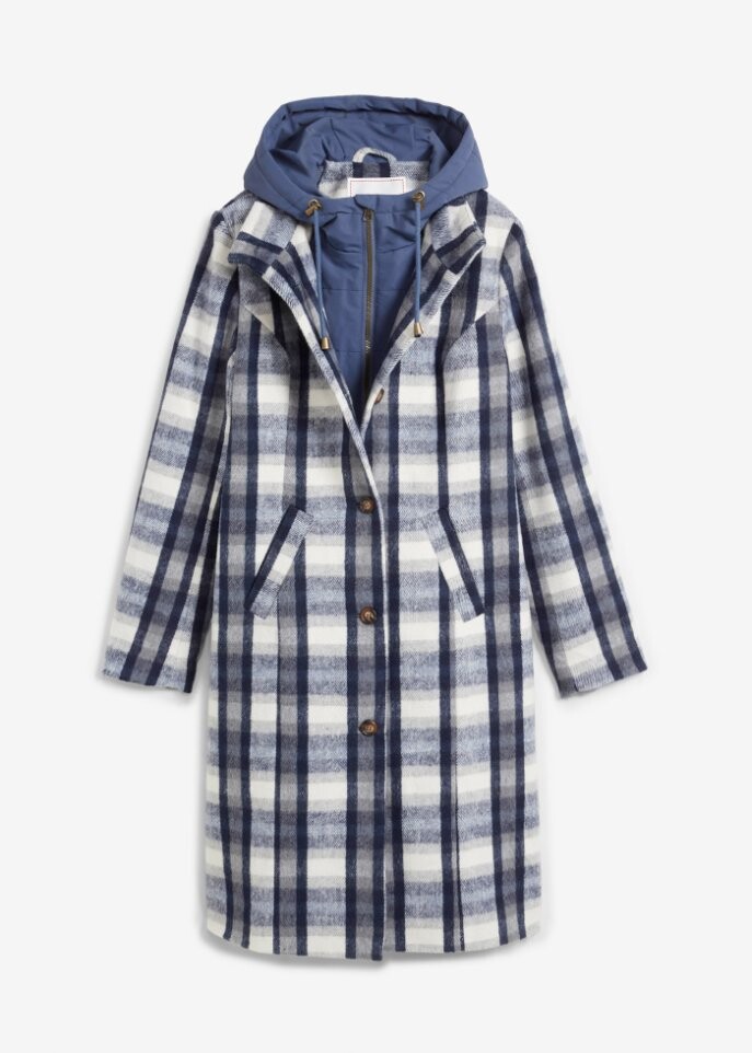 

Зимнее пальто 2в1 John Baner Jeanswear, синий
