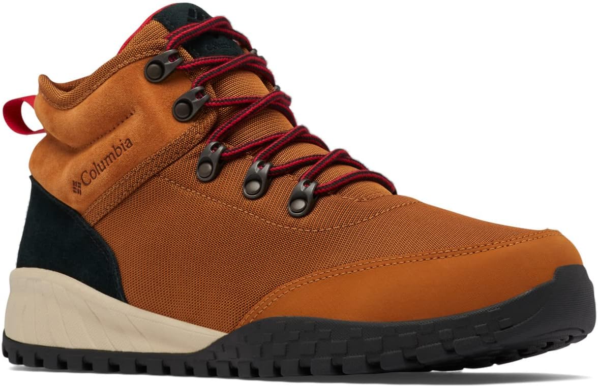 

Columbia мужские треккинговые ботинки Fairbanks Mid, Caramel/Mountain Red