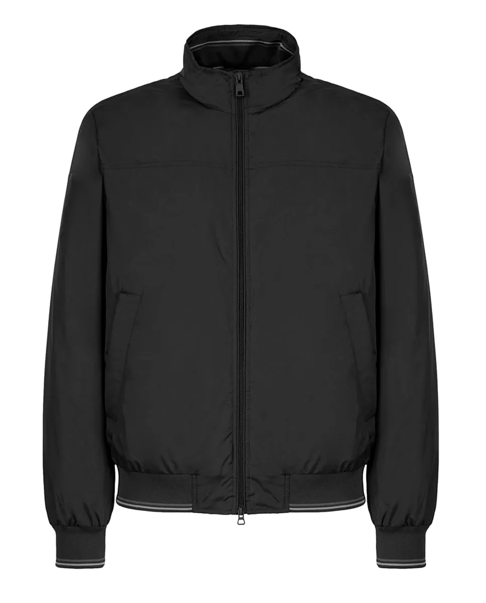 

Мужская куртка-бомбер с экологичной подкладкой Geox, черный