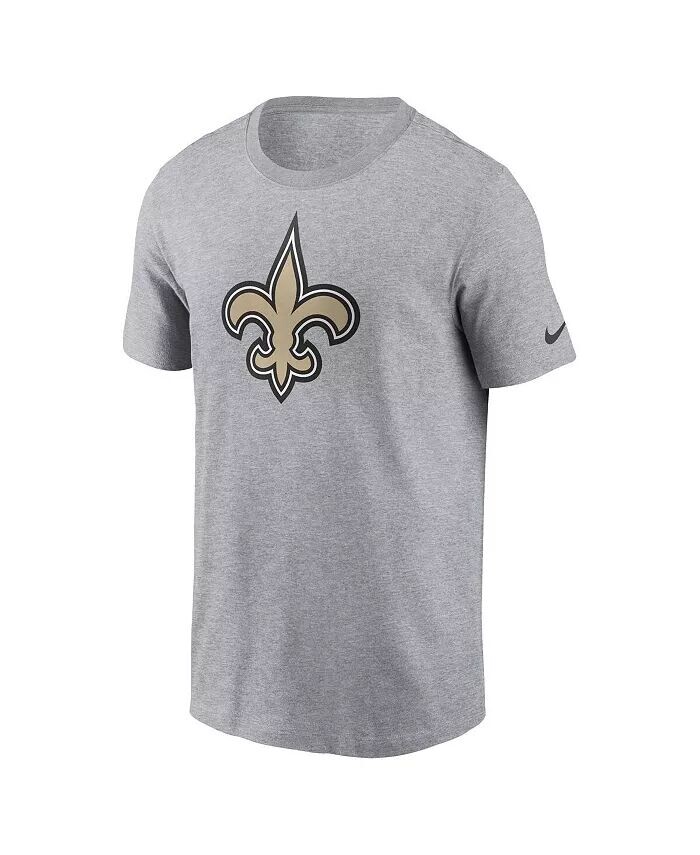 Мужская серая футболка с логотипом New Orleans Saints Essential Nike — фото 2