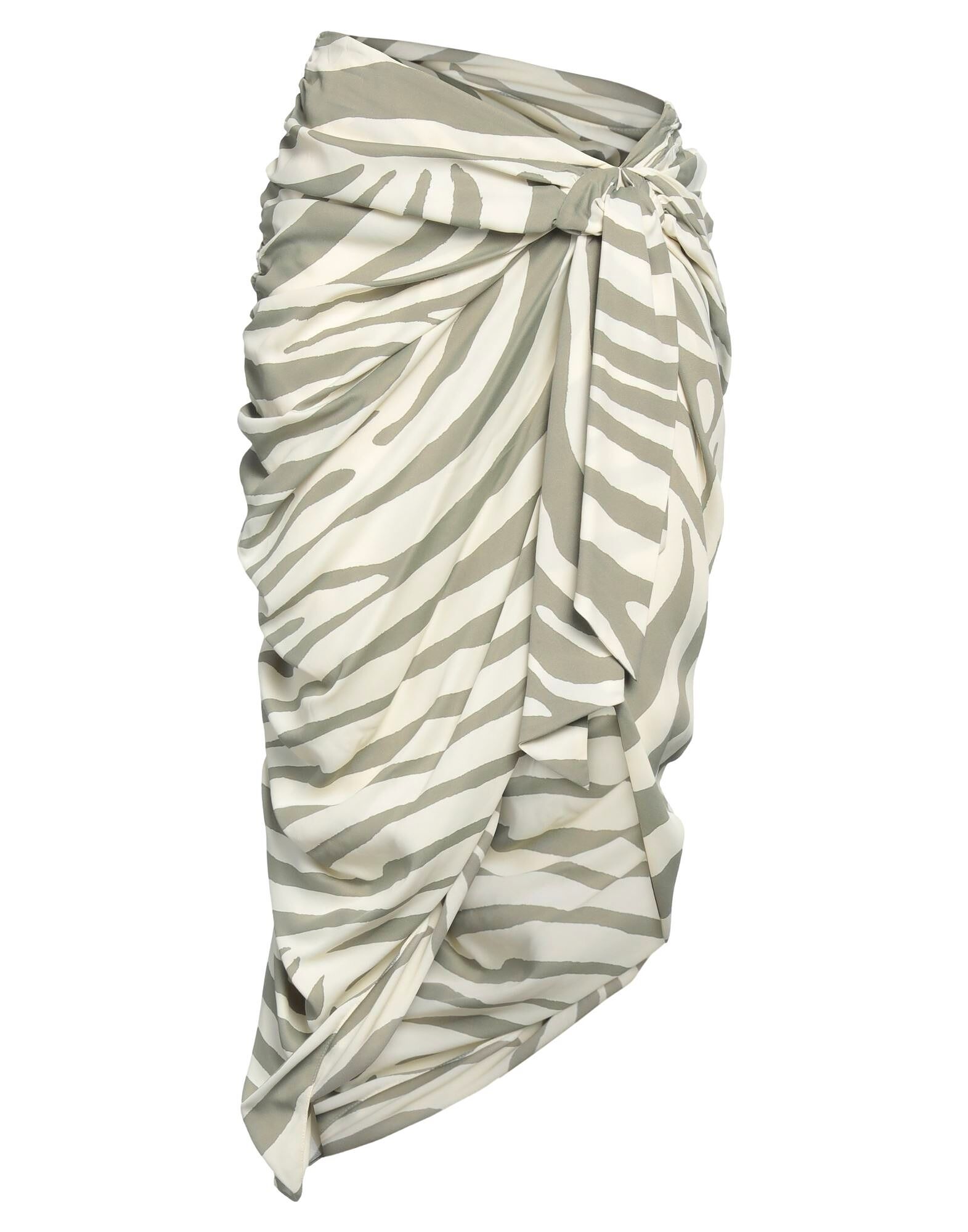 

Юбка миди Balmain, серо-зеленый