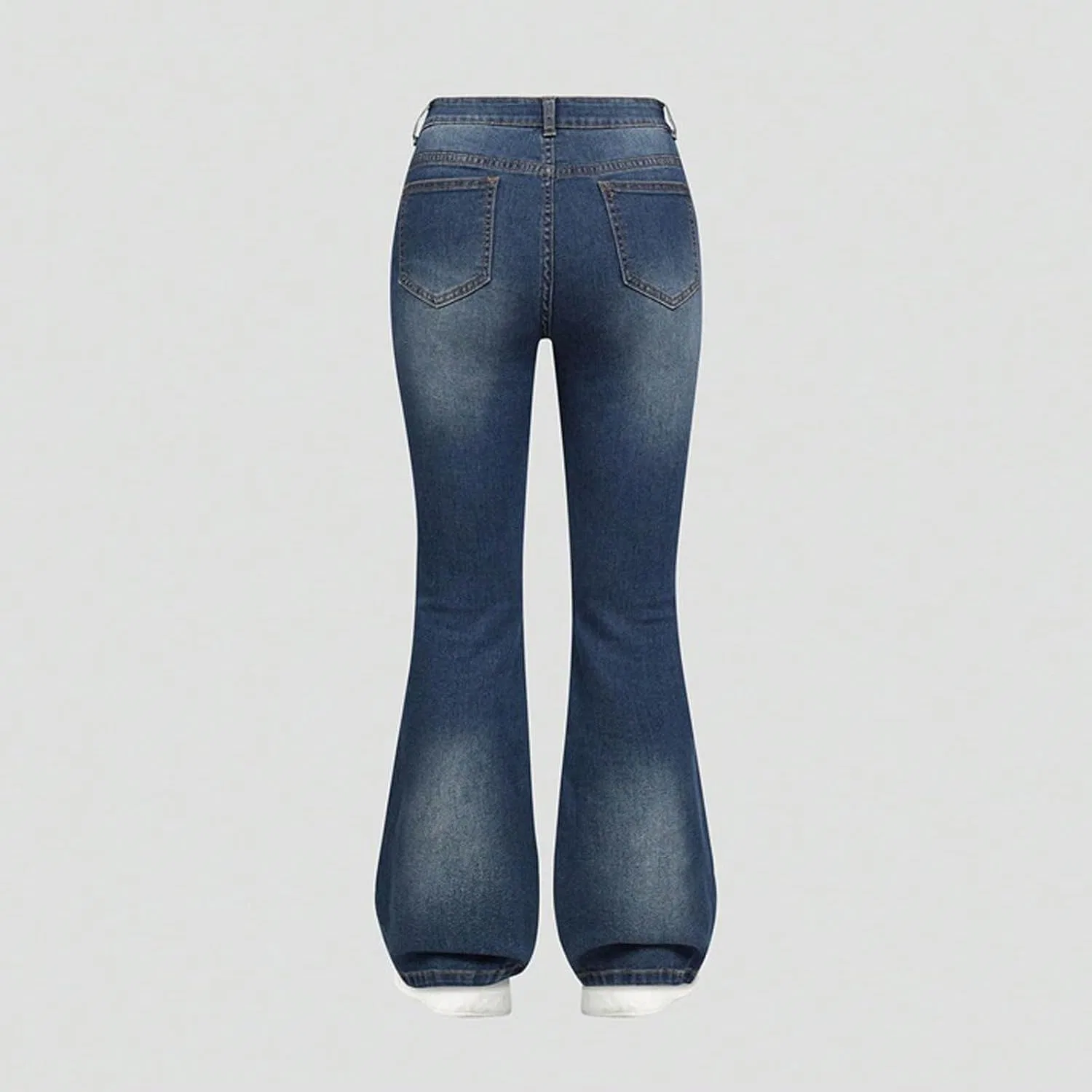 Джинсы расклешенные Slim Bootcut, Sky Blue — фото 3