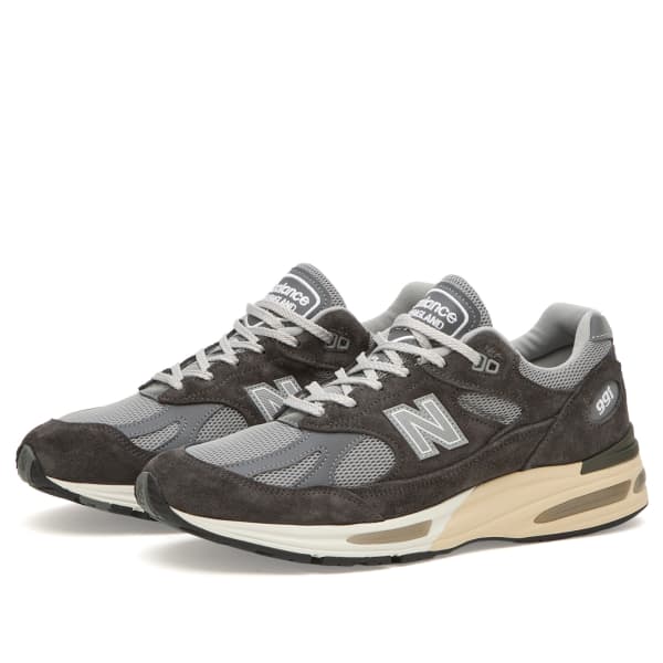 Кроссовки 991V2 New Balance, Forged Iron, Alloy & Smoked Pearl — фото 2