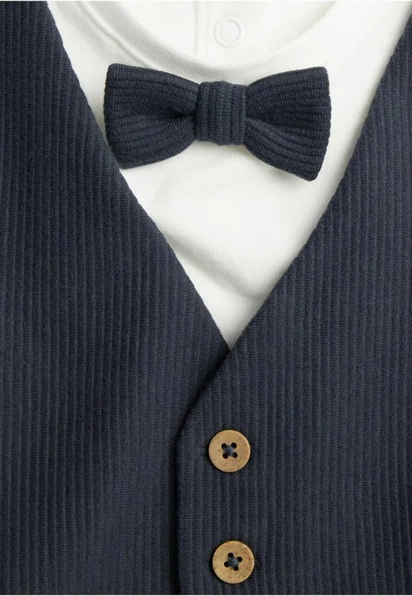 Боди с жилетом и галстуком-бабочкой, Newbie, Dark Blue — фото 4