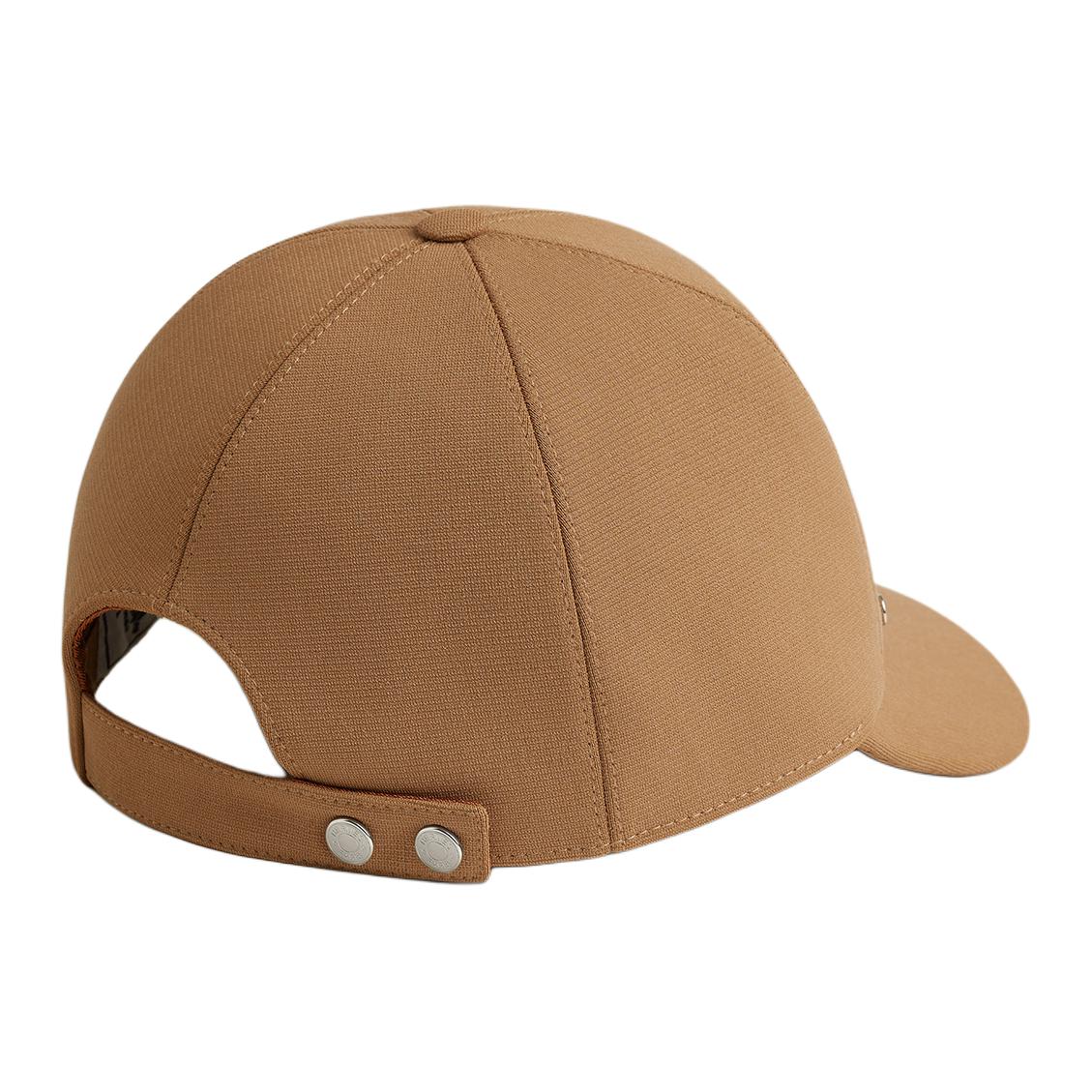 Кашемировая бейсболка Women's Light Umber HERMES, светло-коричневый — фото 4