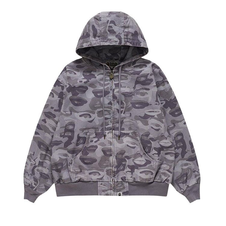 

Куртка BAPE x KidSuper Solid Camo Jacquard Jacket, Purple