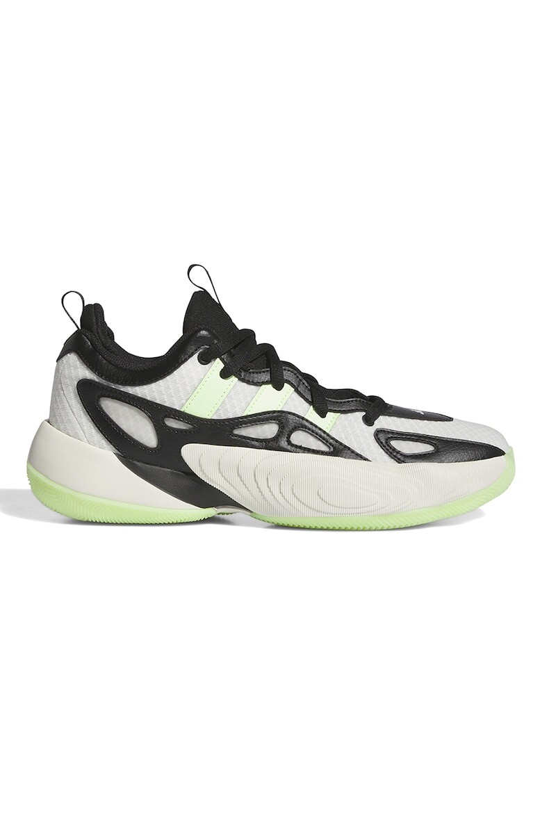 

Кроссовки Adidas Performance Trae Eco-leather, белый/светло-зеленый/черный