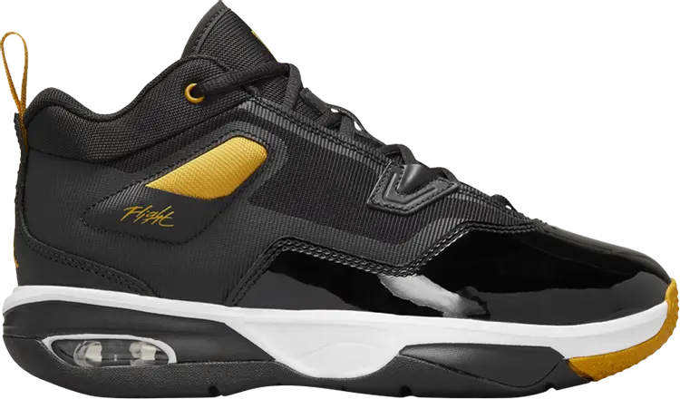 

Кроссовки Jordan Stay Loyal 3 GS 'Black Yellow Ochre', черный