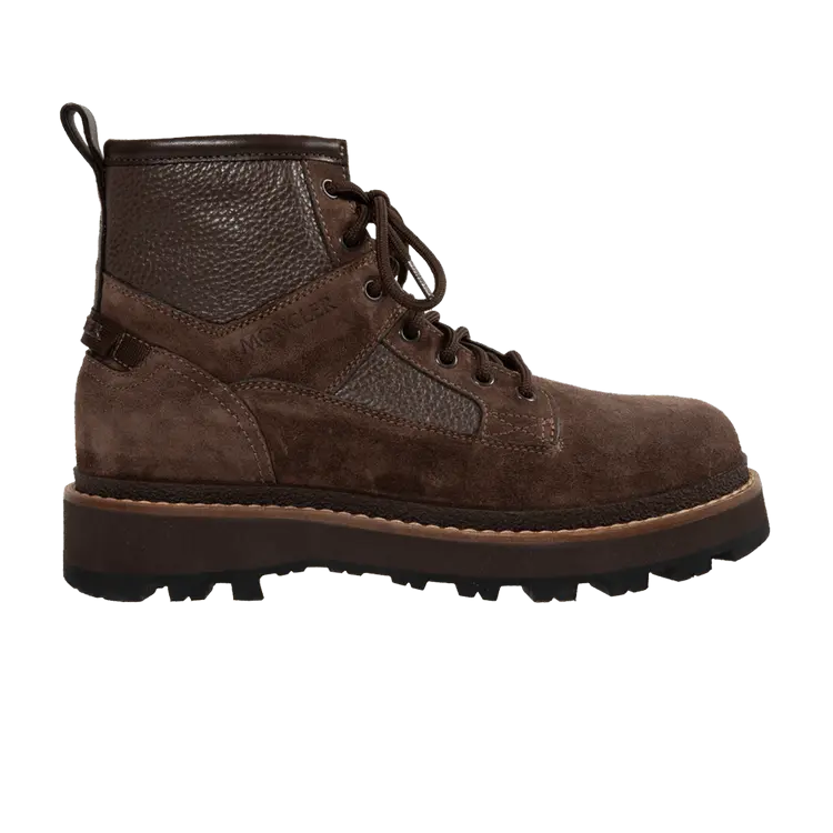 

Ботинки Moncler Peka Hiking Boot Brown Leather Suede, коричневый