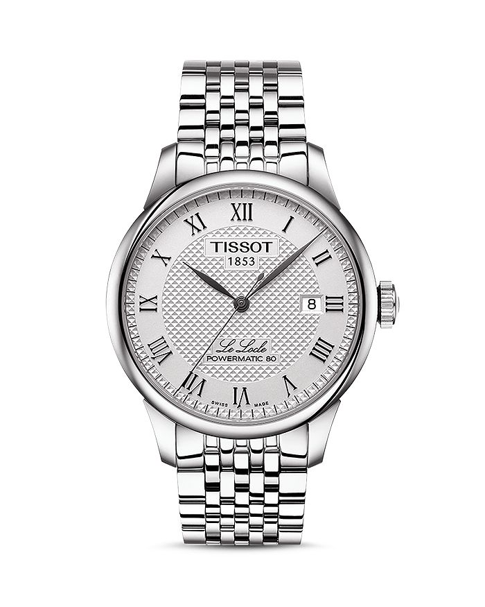 

Часы Tissot Le Locle, 39,3 мм, серебряный