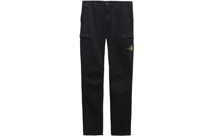 

Повседневные брюки мужские черные Stone Island, черный
