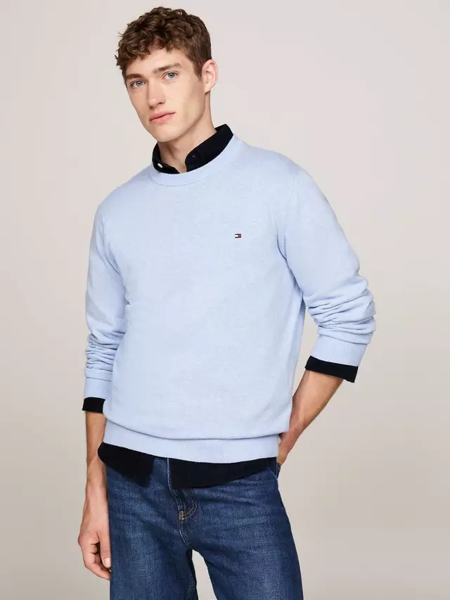 

Джемпер Tommy Hilfiger Cashmere Blend Crew Neck, цвет fa/vessel/blue
