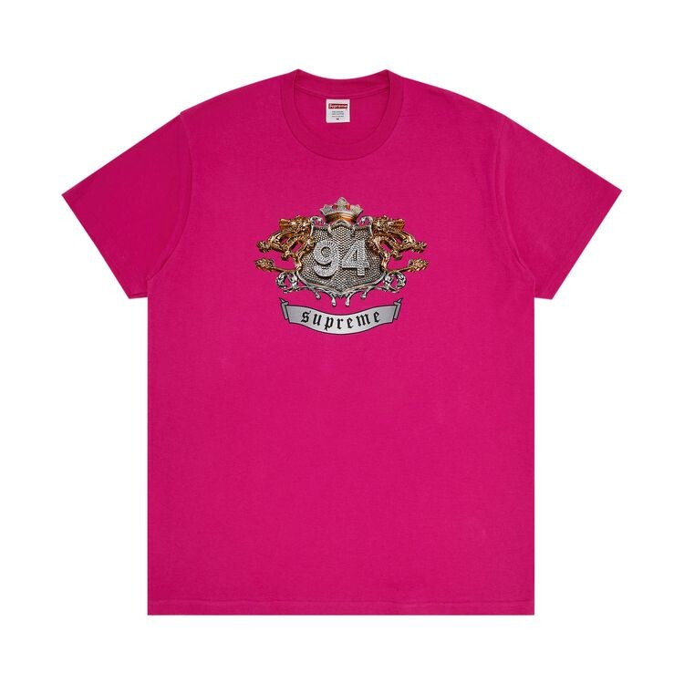 

Футболка Supreme Diamonds Tee Fuchsia, розовый