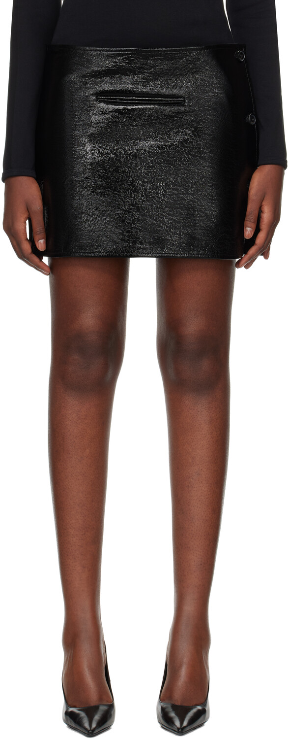 

Мини-юбка Oblique Vinyl Courreges