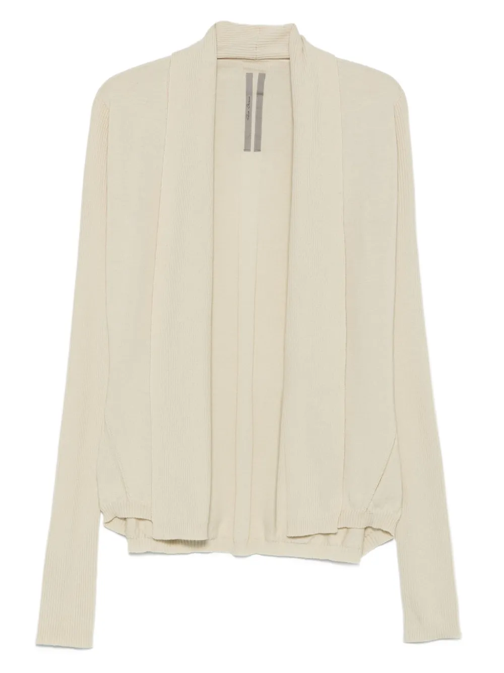 

Кардиган в рубчик Rick Owens, нейтральный