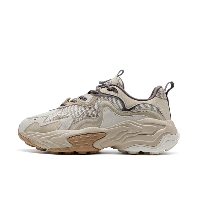

Кроссовки XTEP Migratory Lifestyle Shoes Men Low-top Clay Color/tea White, белый