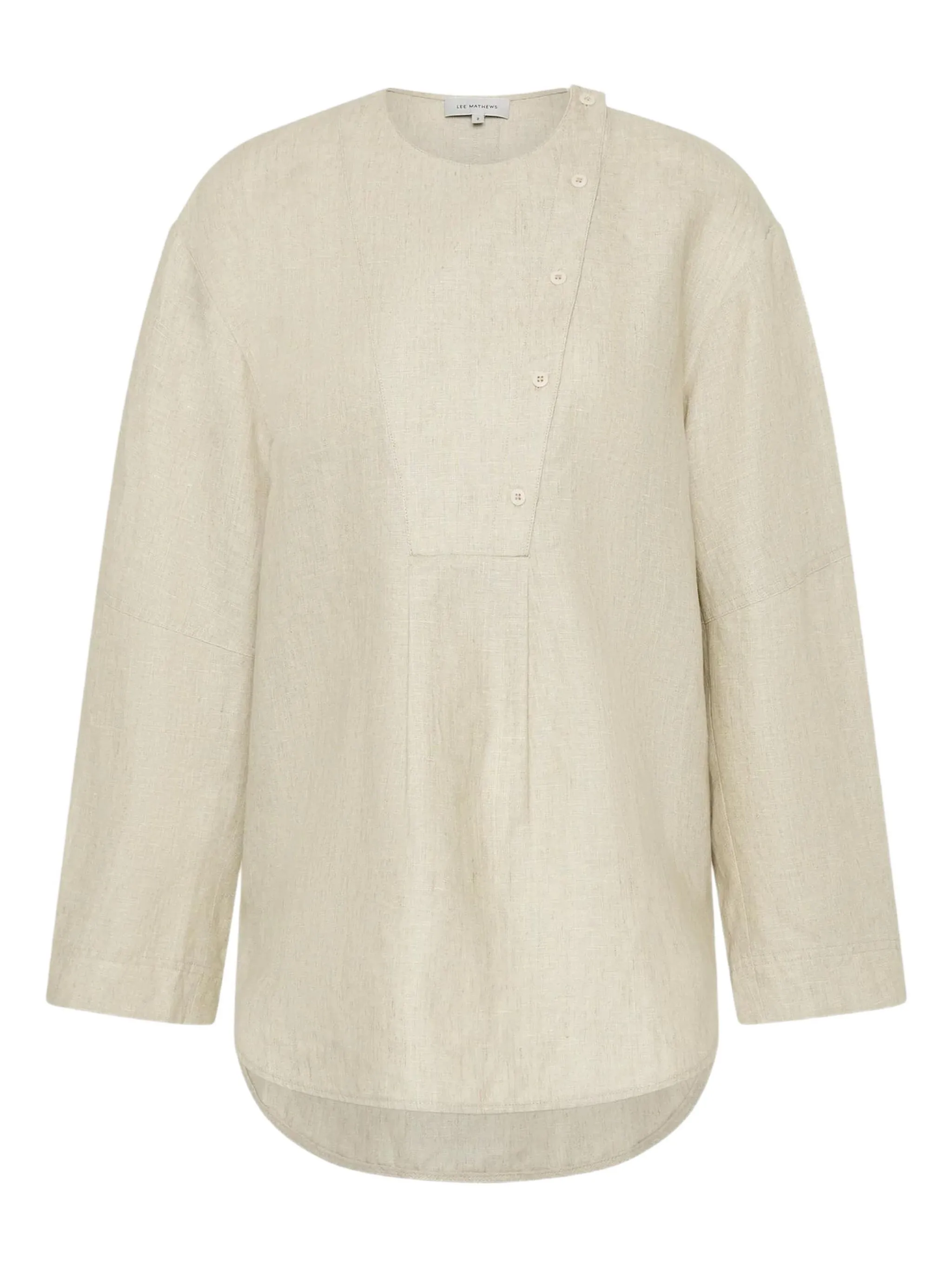 

Блузка на пуговицах Lee Mathews, бежевый