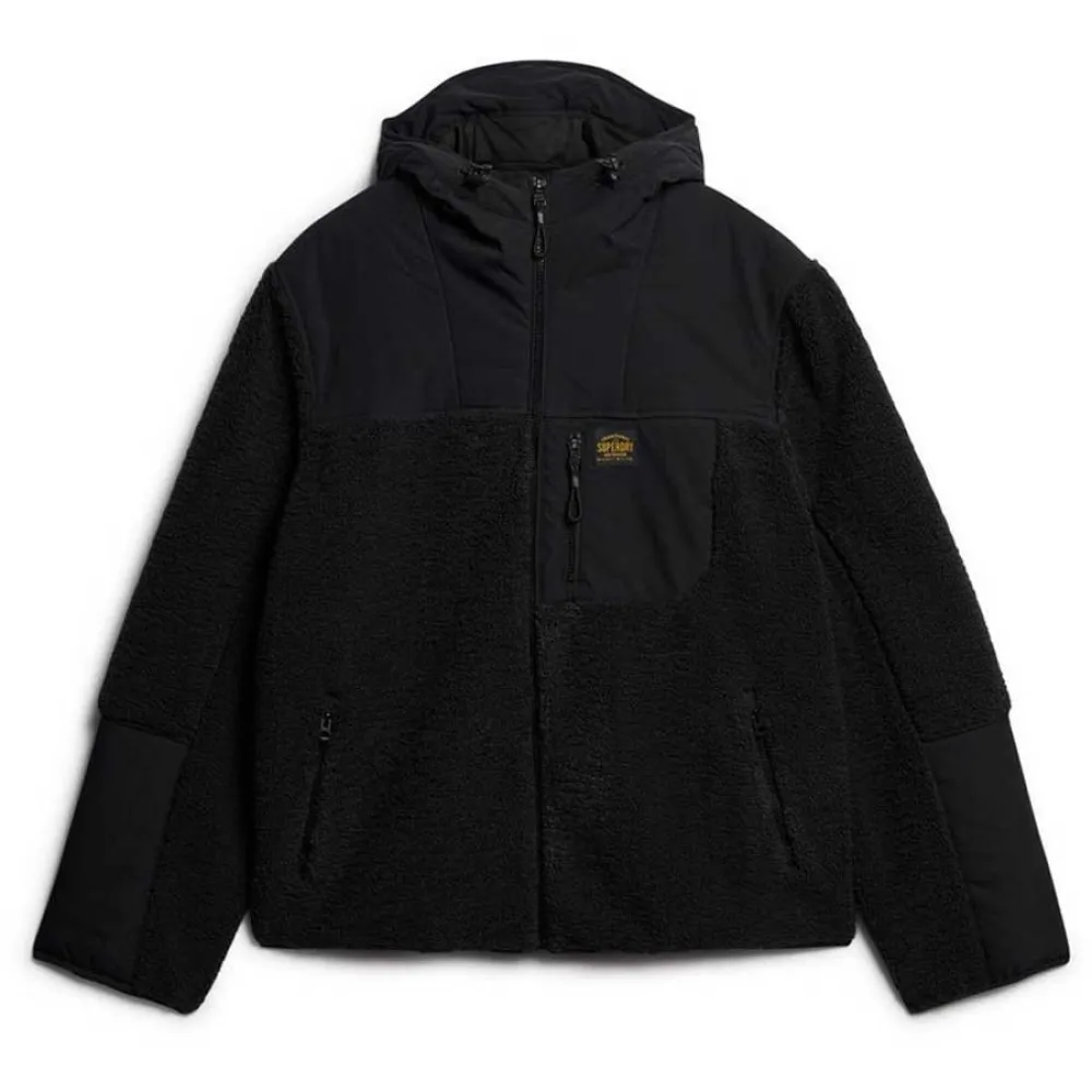

Куртка Superdry Expedition Borg Hybrid, черный