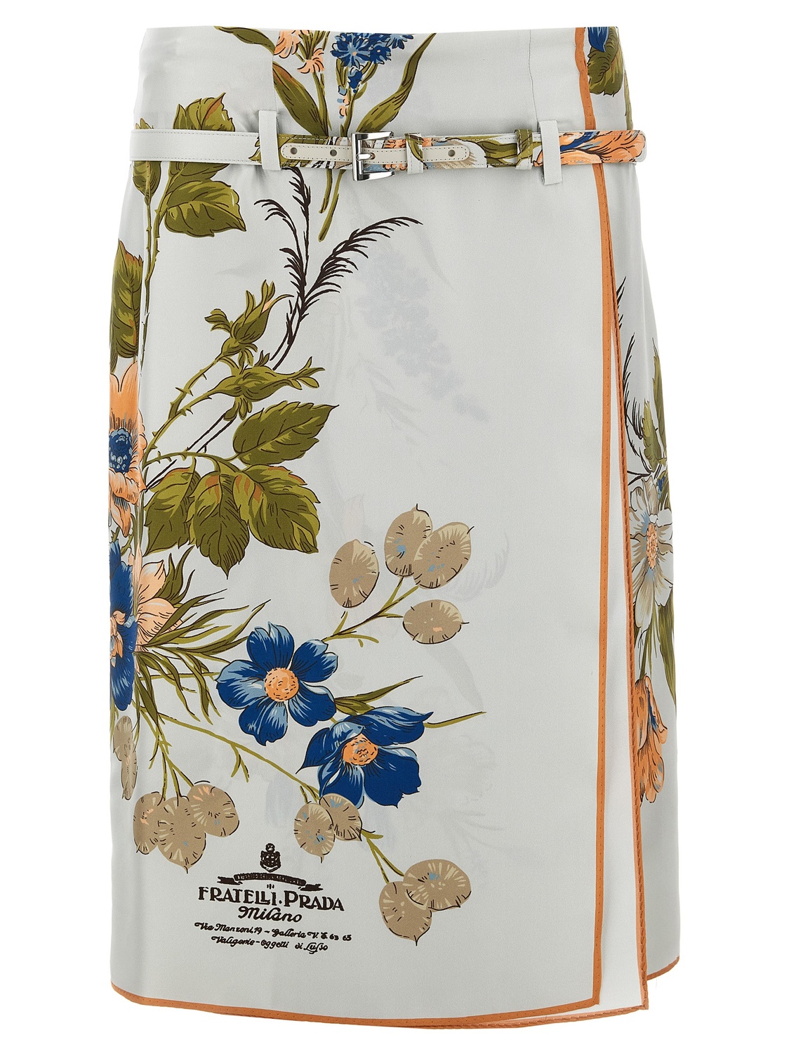 

Юбка 'Genziana' Prada, мультиколор