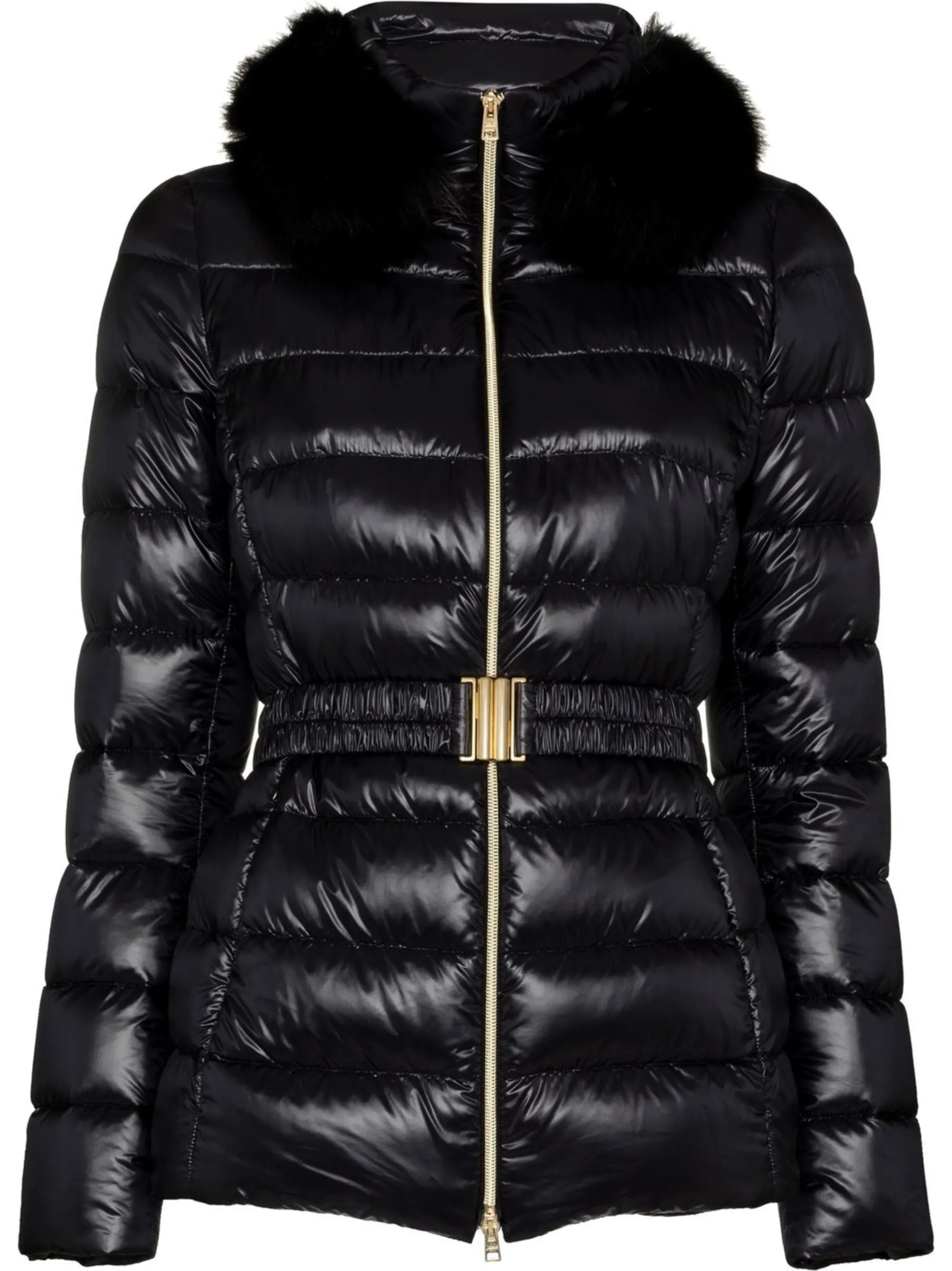 

Пуховик с капюшоном Herno, черный