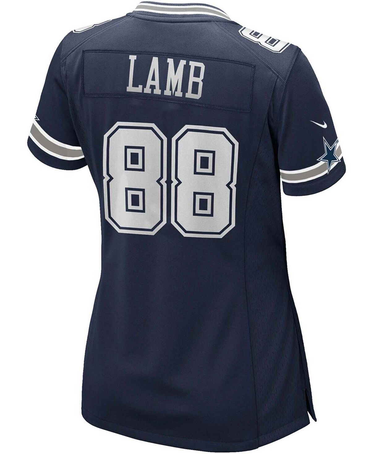 Женское темно-синее джерси CeeDee Lamb Dallas Cowboys Game Nike, темно-синий — фото 3