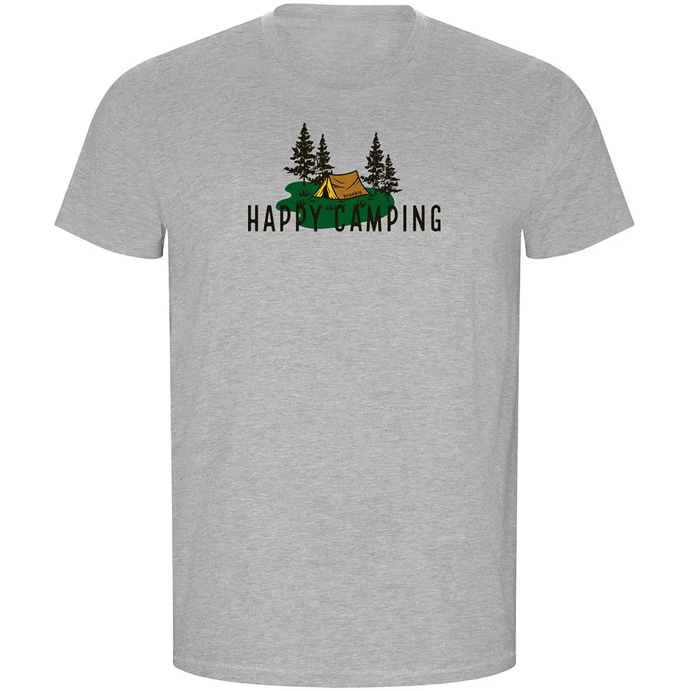 

Футболка Kruskis Happy Camping ECO, серый