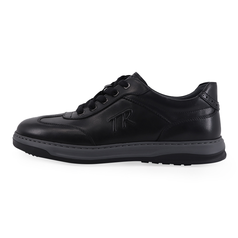 

Кроссовки TRANOI Casual Shoes Men Low-Top Black, черный