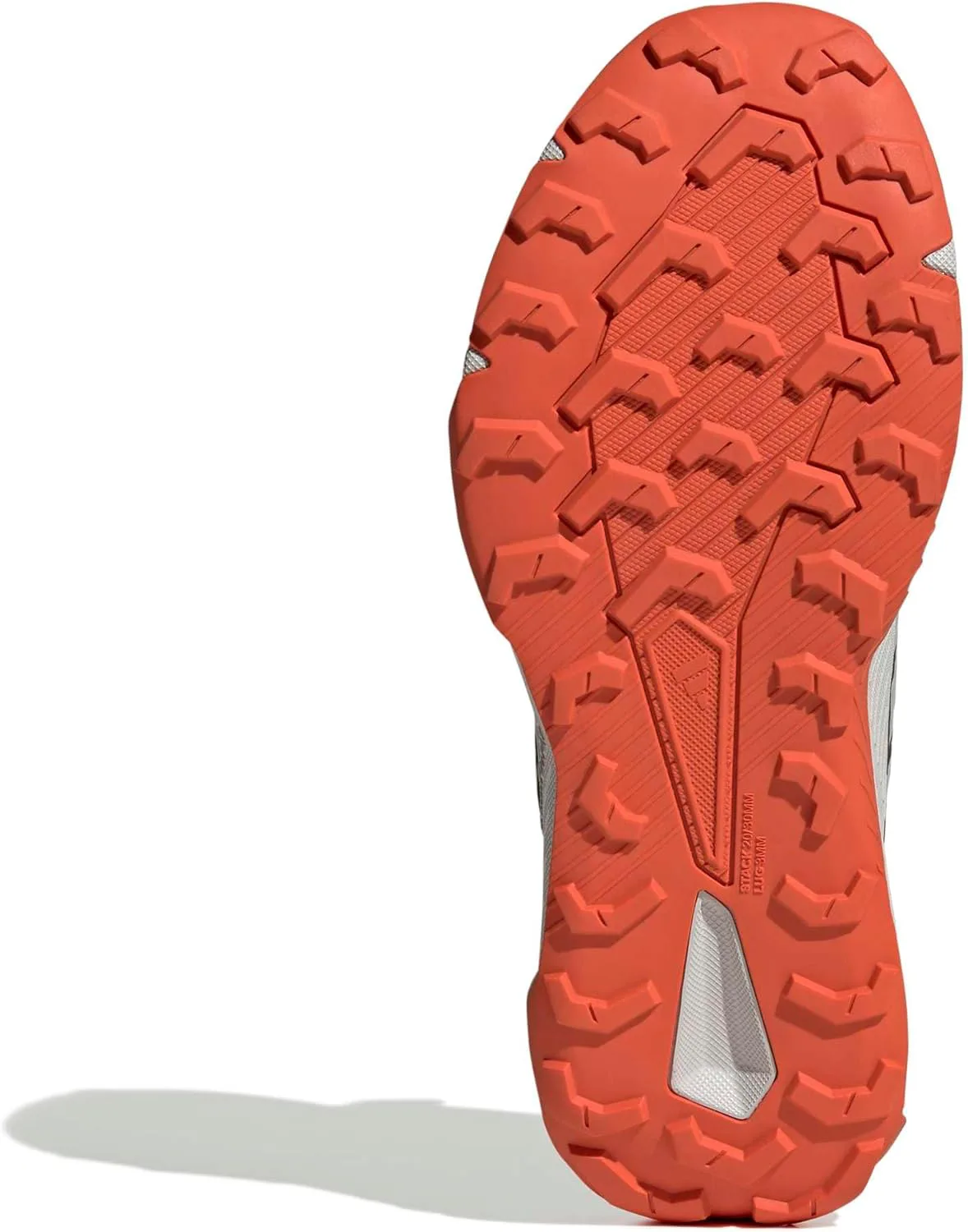 Мужские кроссовки Adidas Terrex Tracefinder для трейлраннинга, черный/серый/оранжевый — фото 4