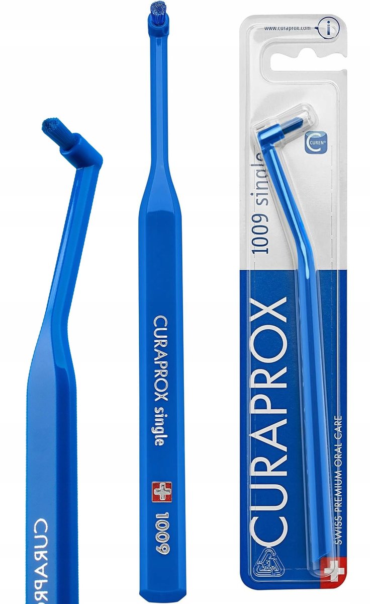 

Ортодонтический аппарат для зубной щетки CURAPROX CS 1009 Single Tuft