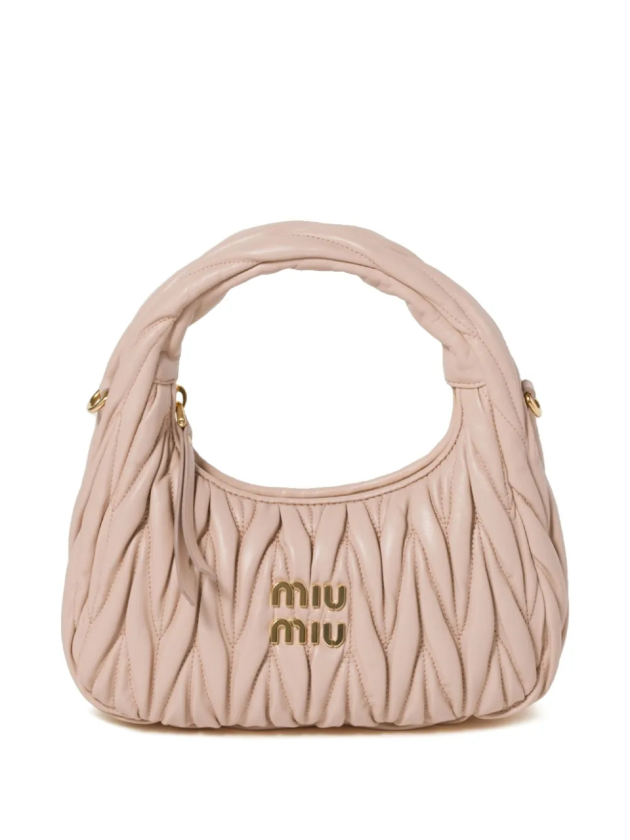 

Стеганая сумка-тоут Wander Miu Miu, розовый