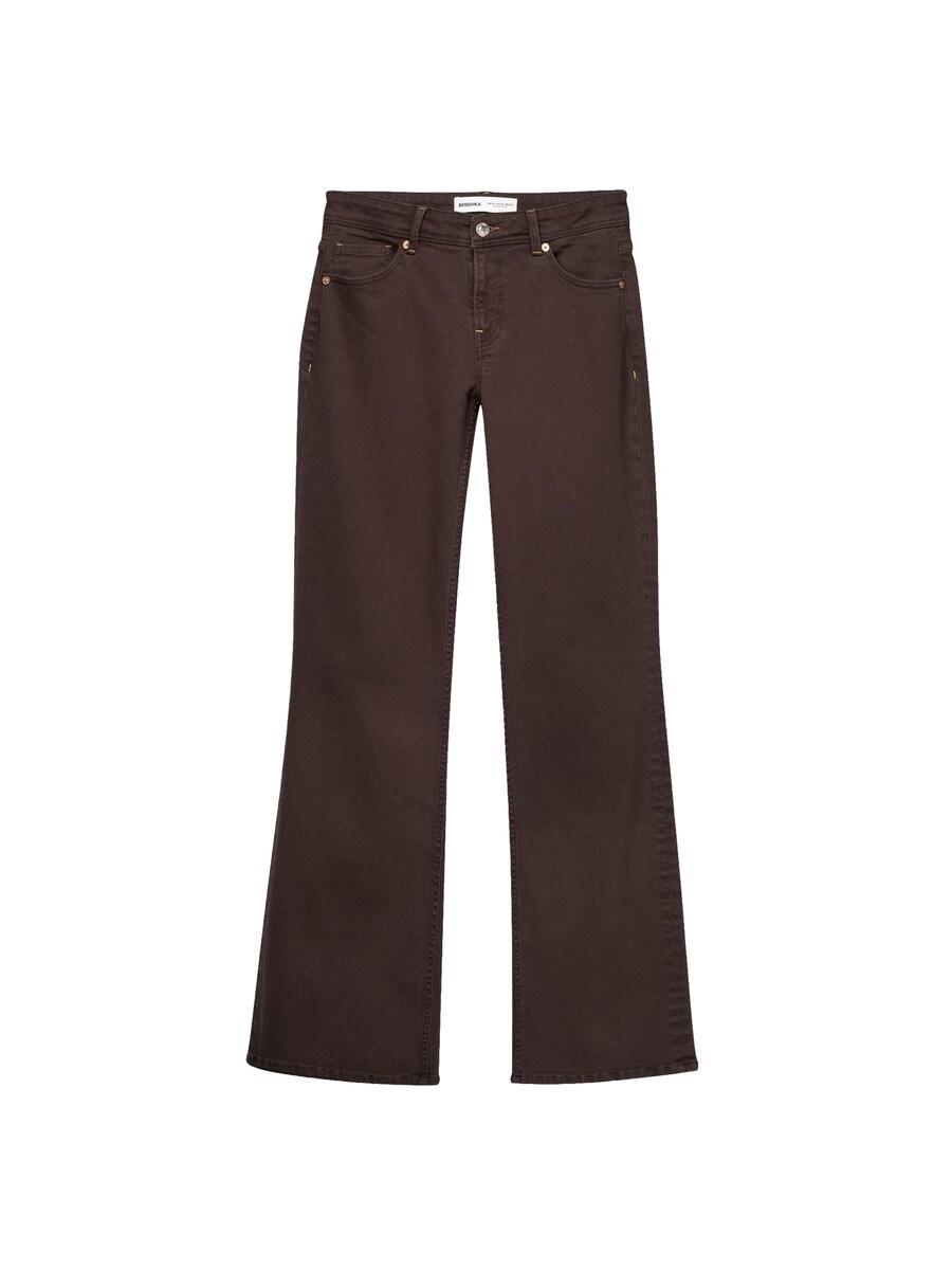 

Джинсы Bootcut Bershka, Dark brown