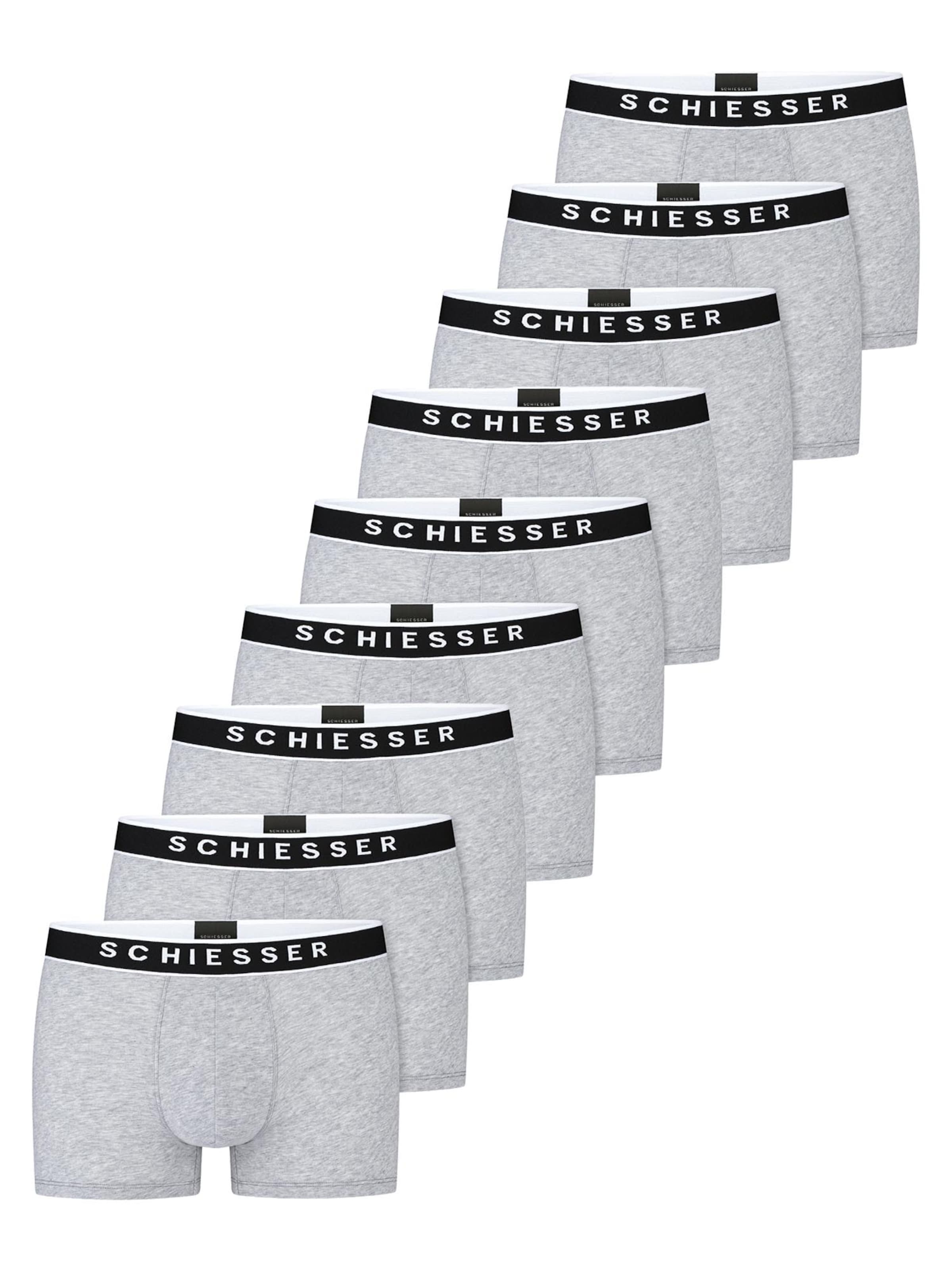 

SCHIESSER Боксеры '95/5 Organic Cotton' в сером цвете