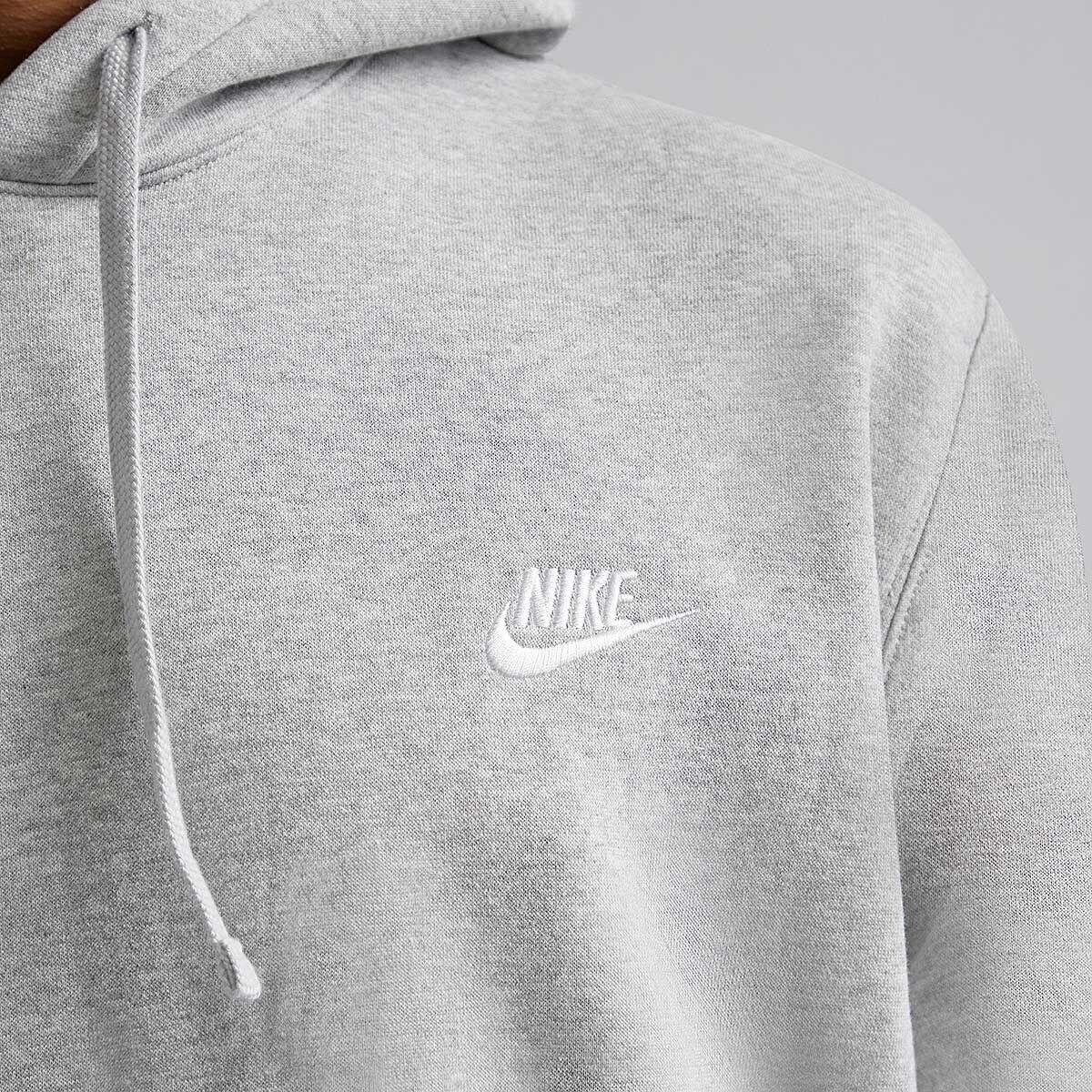 Худи NSW CLUB FLEECE HOODY Nike, цвет Mineral/Mineral/Weiß — фото 4