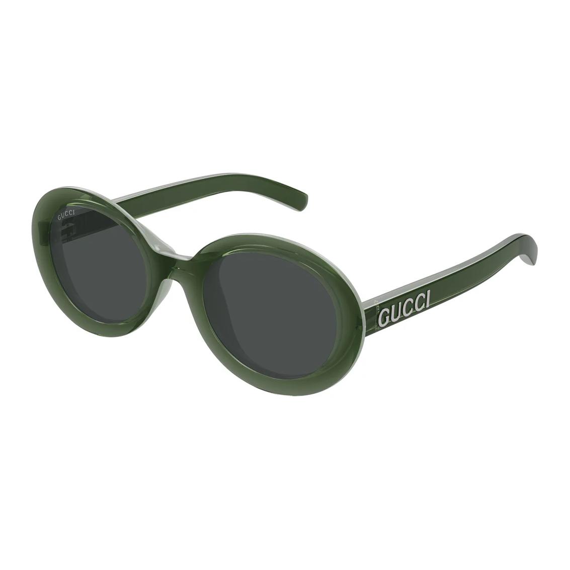 

GUCCI Солнцезащитные очки с круглой оправой, Green