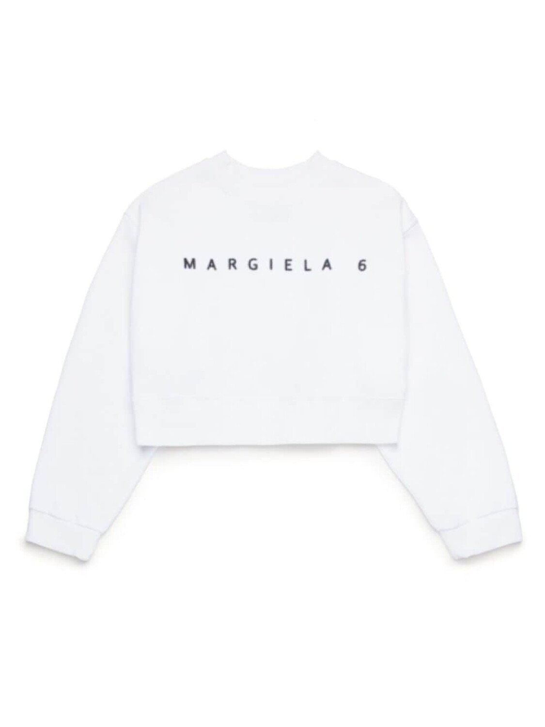 

MM6 Maison Margiela Kids толстовка с логотипом, белый