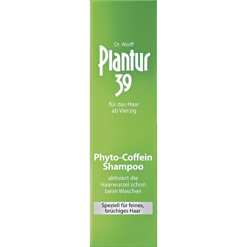 

Шампунь с фитокофеином Dr. Wolff Plantur, 250 ml