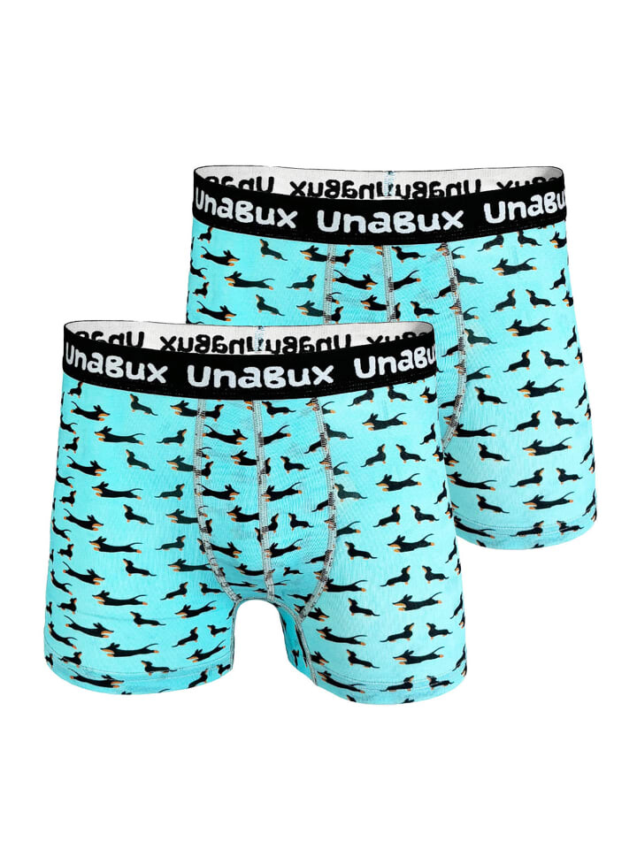 

Боксеры Unabux BLACK WHITE RABBIT, бирюзовый