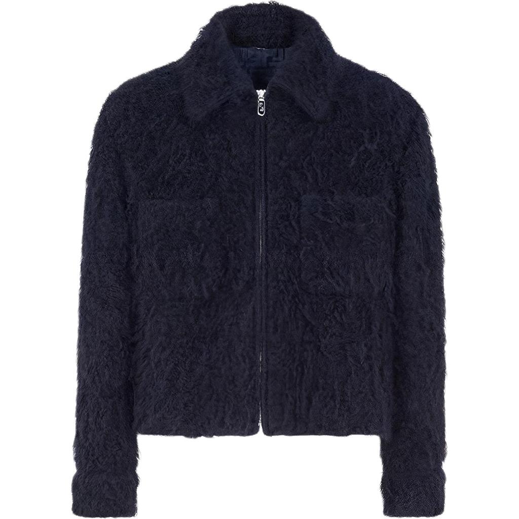 

Весна-Лето 2023 Куртки Пальто Мужские Темно-Синие FENDI, Морской Синий