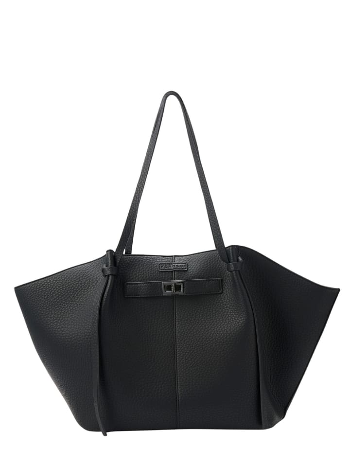 

Сумка-шоппер из искусственной кожи в ЧЕРНОМ цвете KOROSHI