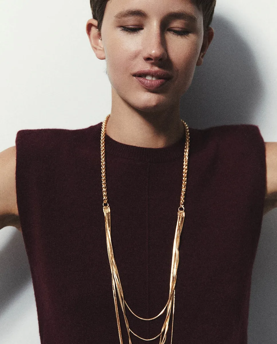 

Жилет с квадратным вырезом Sfera, бордовый