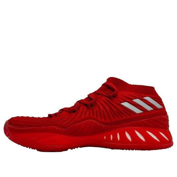 

Кроссовки crazy explosion 2017 low primeknit Adidas, красный
