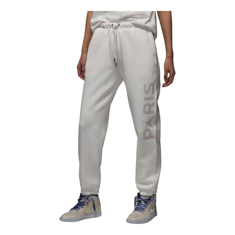 

Спортивные брюки (WMNS) Air Jordan Paris Saint-Germain Brooklyn Fleece Pants Asia Sizing 'Sail', бежевый