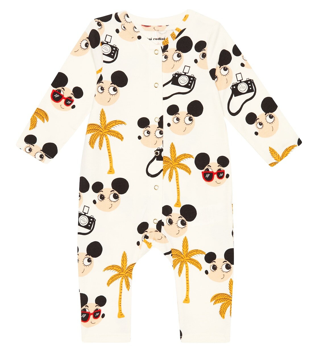 

Комбинезон из хлопкового джерси baby ritzratz Mini Rodini, мультиколор