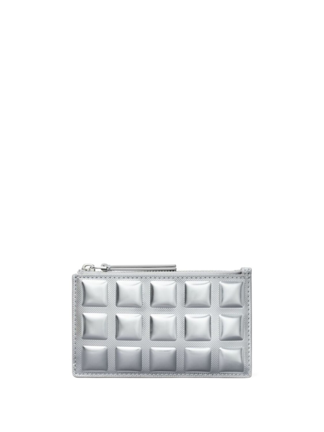 

Кошелек с металлическим покрытием Tory Burch, серебряный