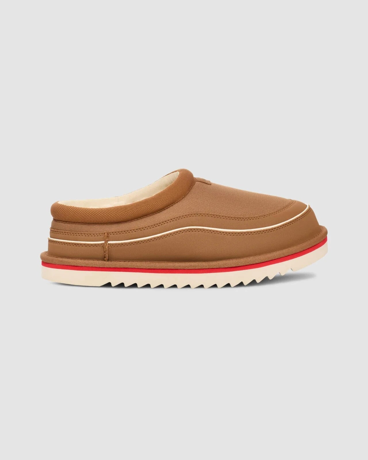 

Мужские тапочки UGG Tasman Cali Wave 1158278-CBRC 5 Chestnut Birch Slip-On RHS3708, коричневый