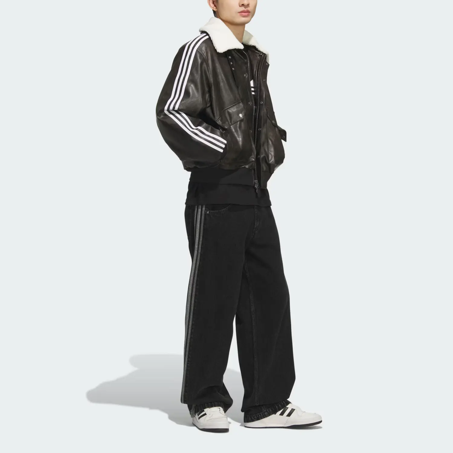 Adidas Originals Пуховик мужской, Black — фото 4